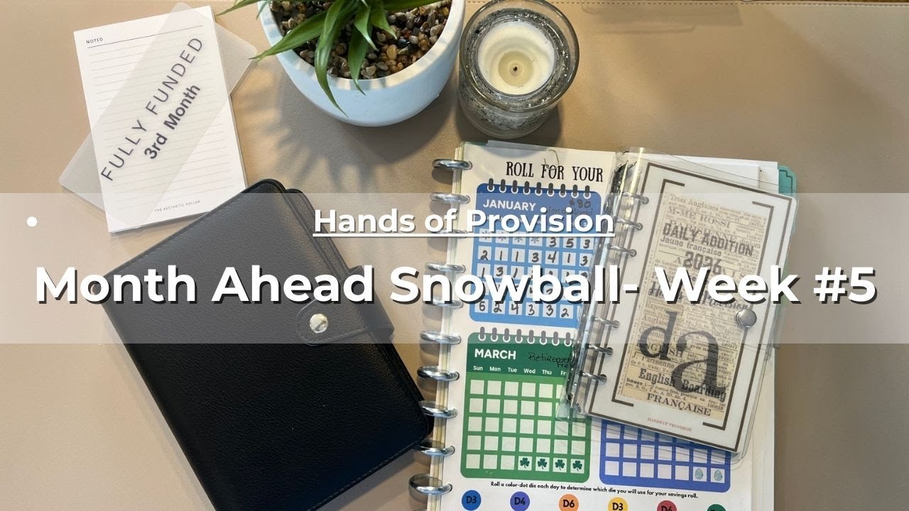 Month Ahead Snowball | Week #5 Month Ahead Snowball | January End of Month Booster added!!