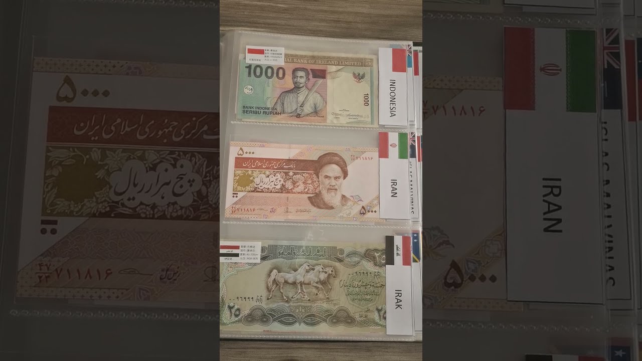 Colección de billetes del mundo - World Banknote collection