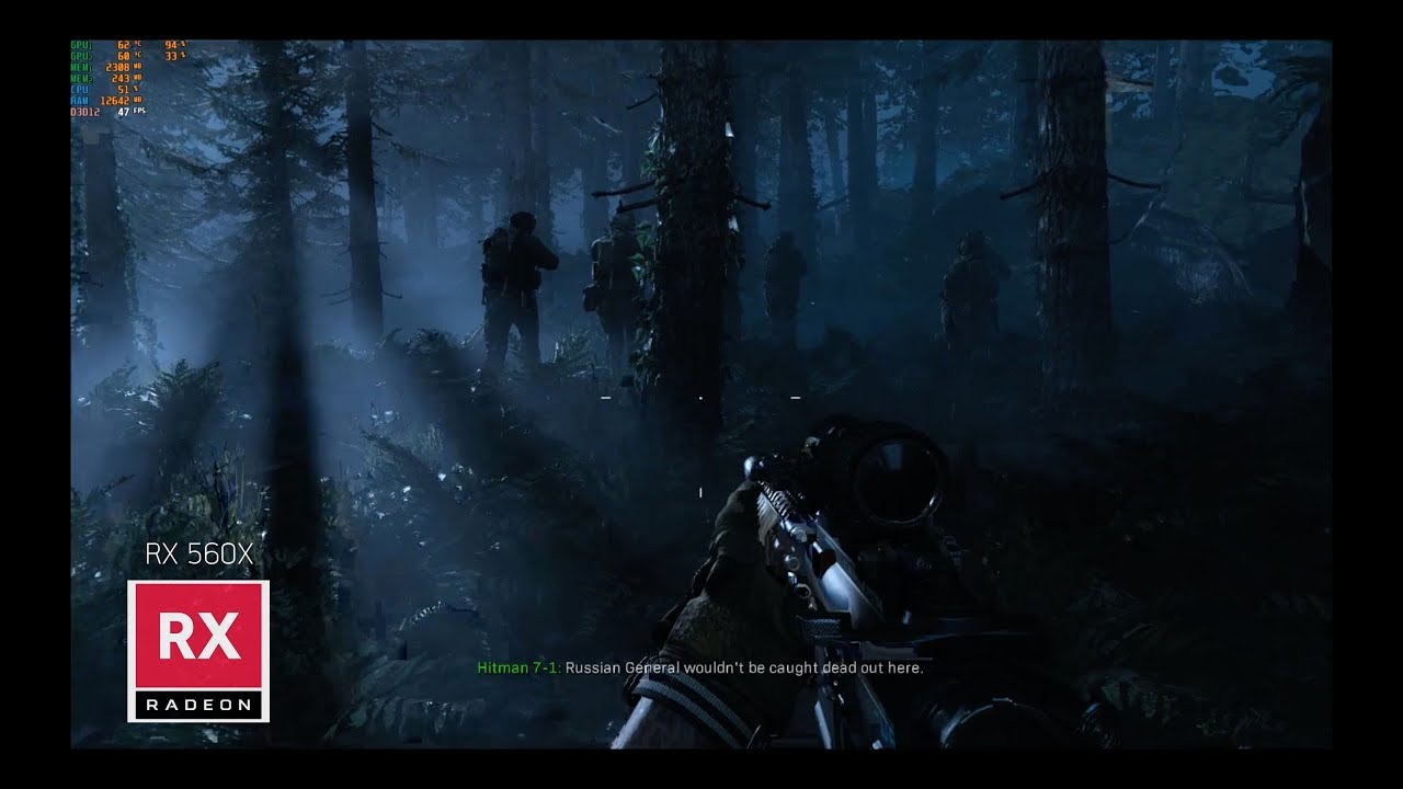 Call of Duty Modern Warfare Fog of War Campaign: Ryzen 5 2500U RX 560X: Acer Nitro 5 - With Settings