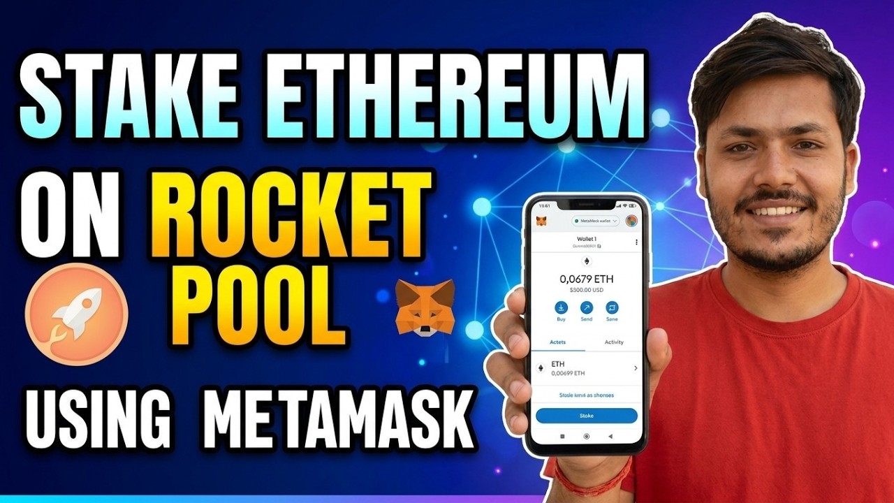 Как застейкать Ethereum на Rocket Pool через MetaMask за 5 минут