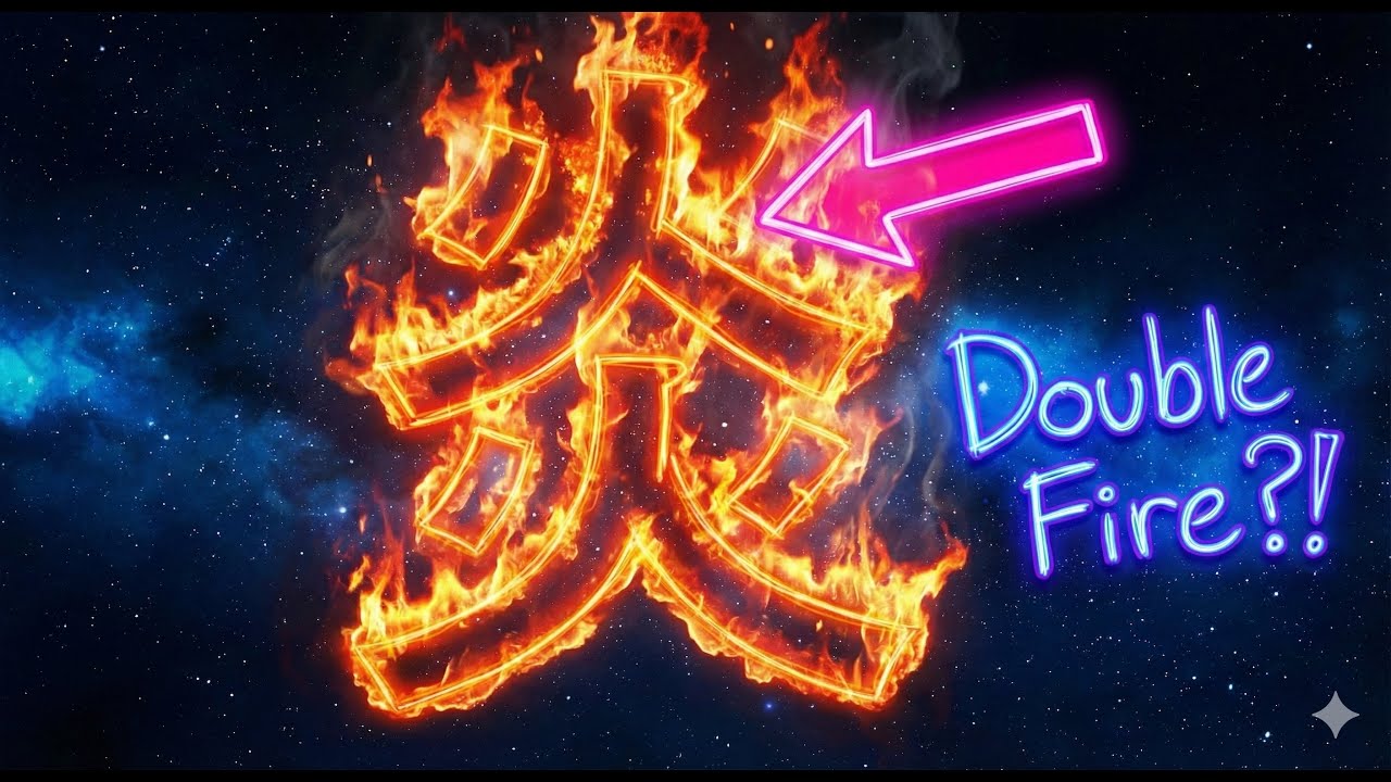 [ Kanji Mystery ] Stop Thinking "炎" is Just "Double Fire"! (The Truth)