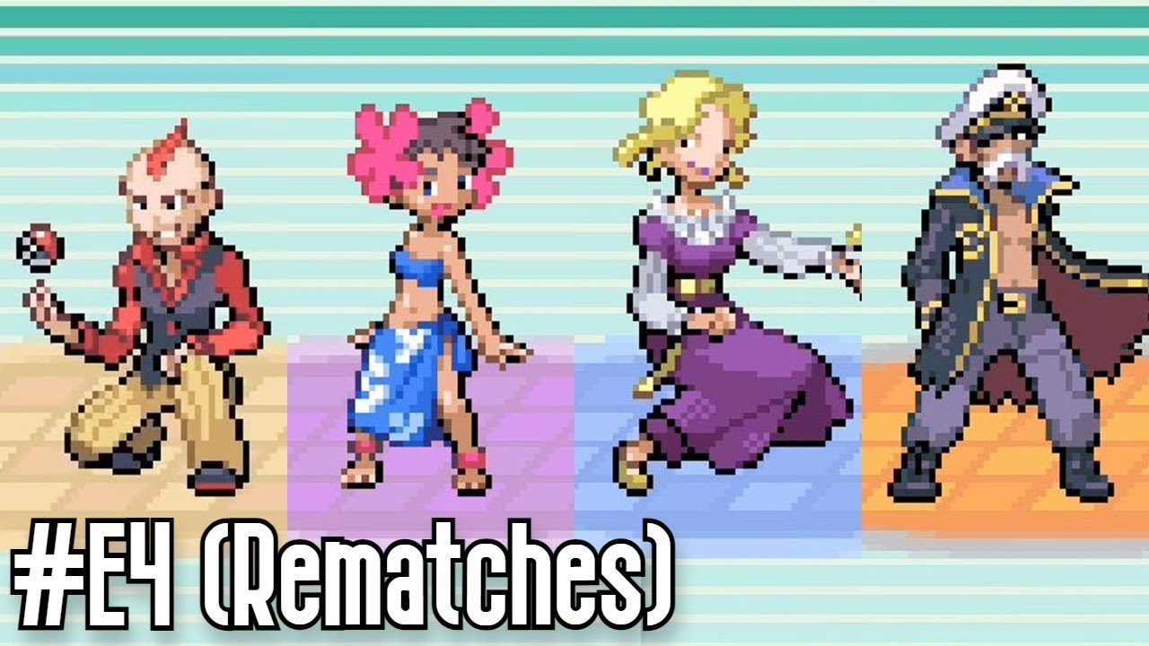 Elite Four in POKÉMON INCLEMENT EMERALD | Rematches 🔄 - Challenge Mode (v1.13)