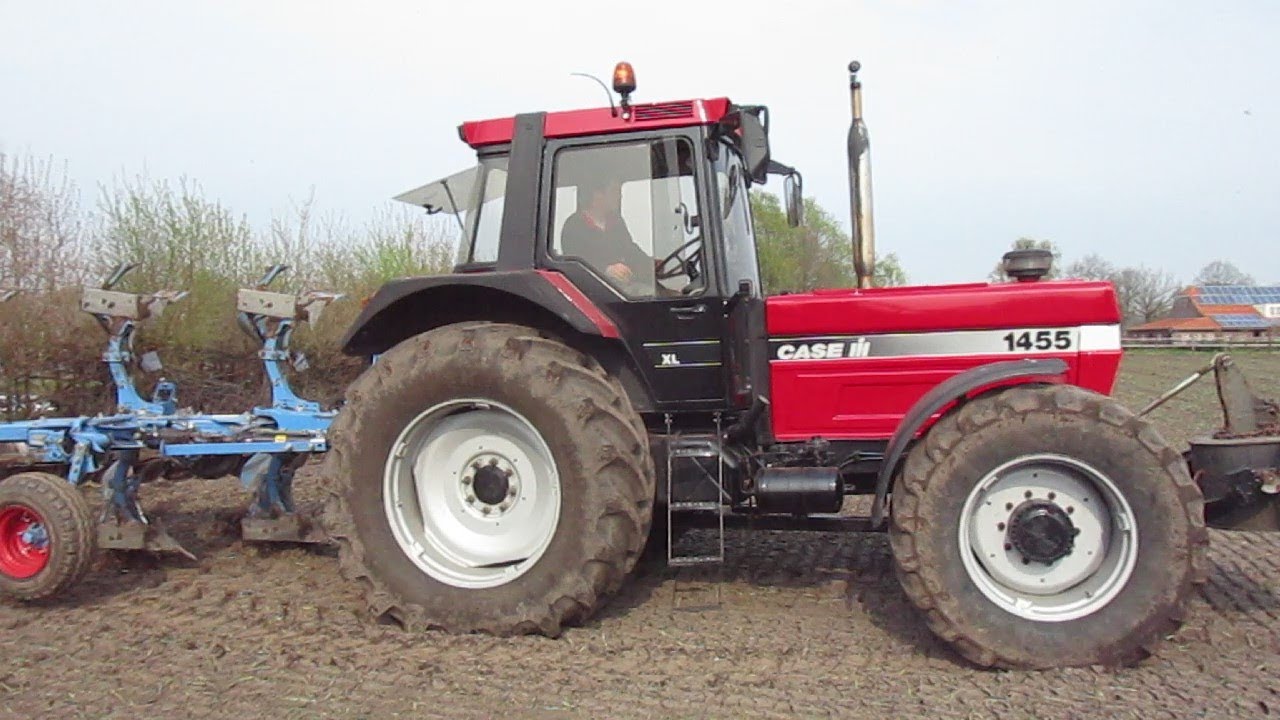 Case IH 1455 XL - Pflügen - (Sound)!!!
