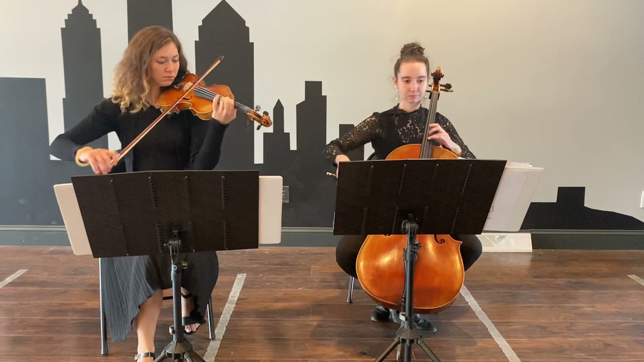 Somewhere over the Rainbow string duo