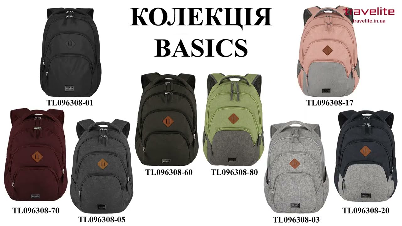 Огляд рюкзака Travelite BASICS TL096308