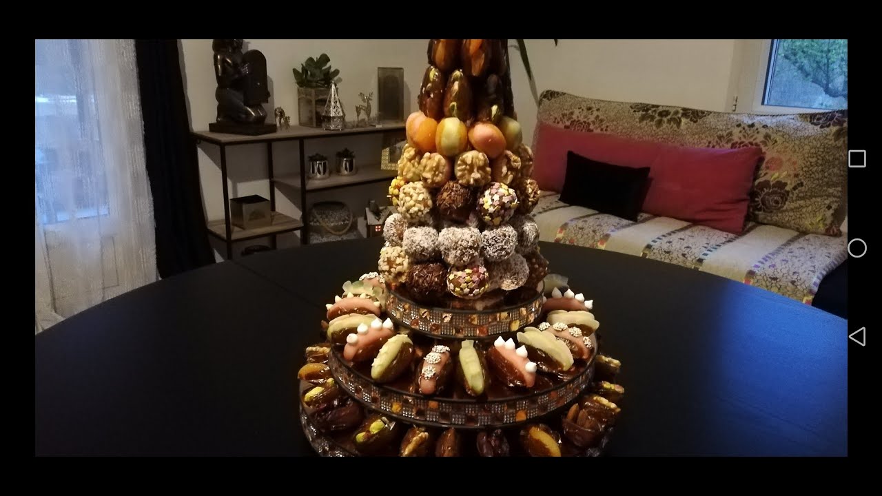 تمر برستيج معمر لجميع المناسبات👌💕مع طريقة تقديم راقية😍datte farcie pâte d'amande