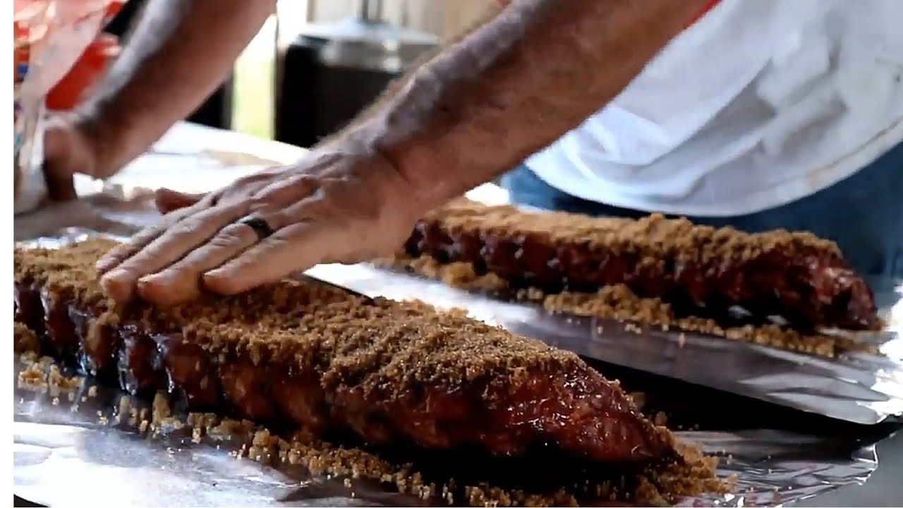 Brown Sugar Smoked Ribs