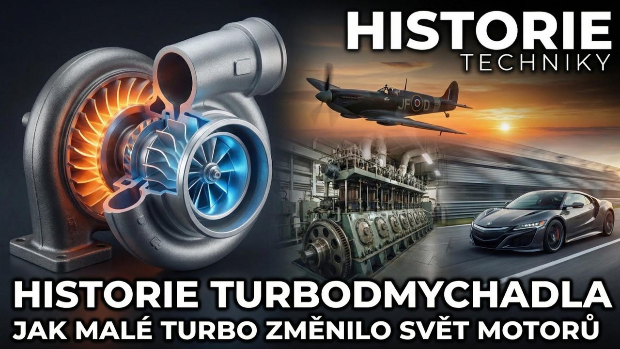 🎧Turbodmychadlo – Vývoj přeplňování motorů od začátků po dnešek