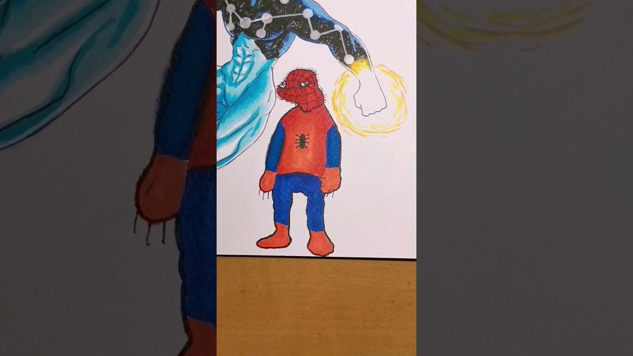 spiderman challenge 1.5 #lilbronn #art #dessin