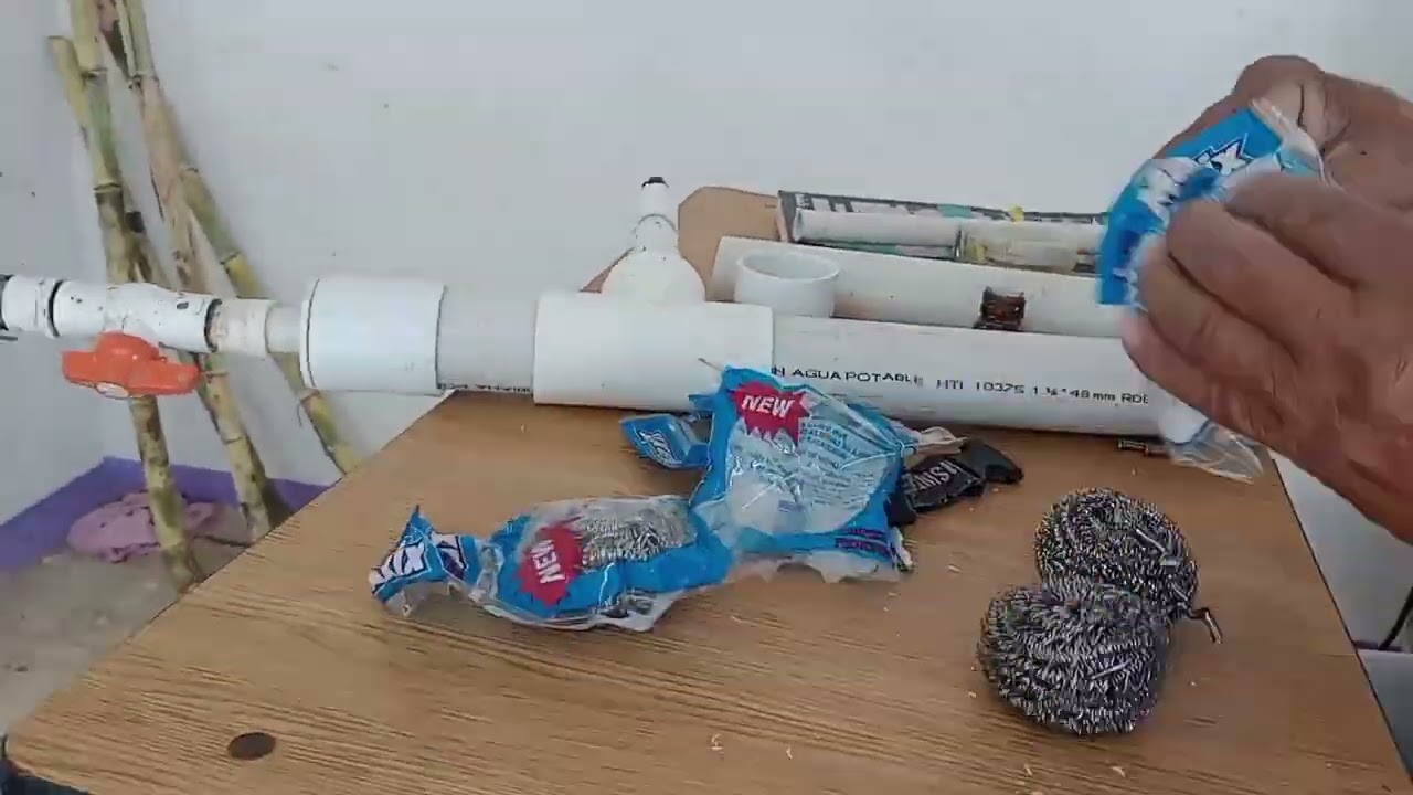 Como hacer el mejor cañon de espuma paso a paso.