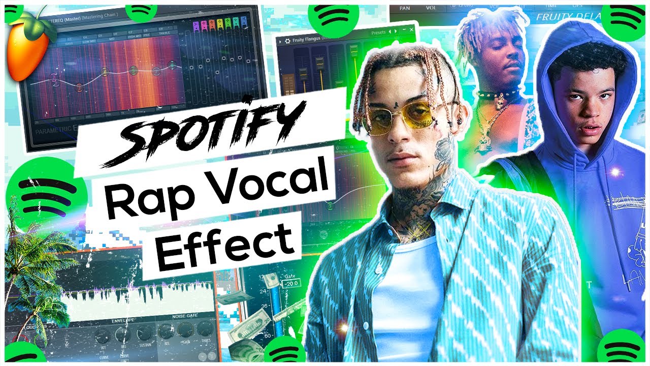 Mixing Spotify Ready Rap Vocals With Stock Plugins In FL Studio 🍀🌊