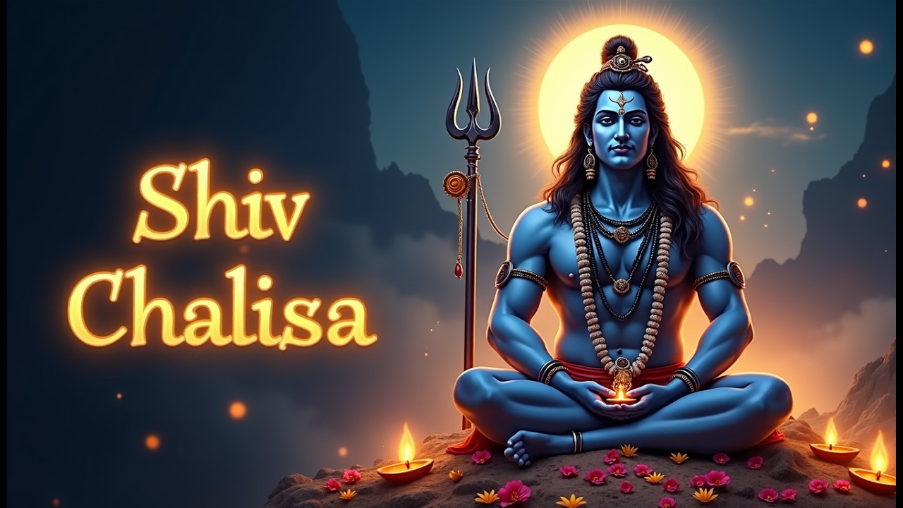 Shiv Chalisa | Lo-fi Bhajan | Powerful Devotional Chant | Om Namah Shivaya #bhajan #shiva #ai