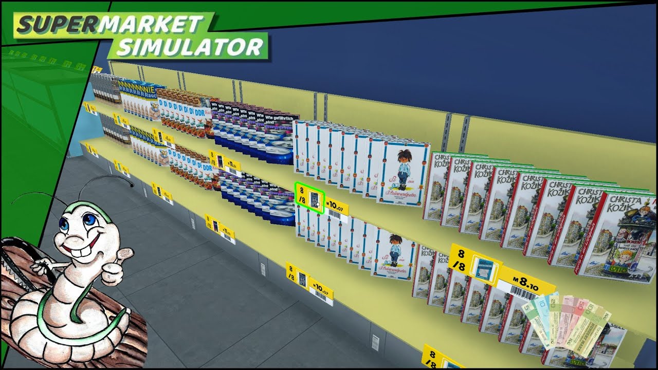 Supermarket Simulator #S3-F064🛍️F&uuml;r die Leseratten