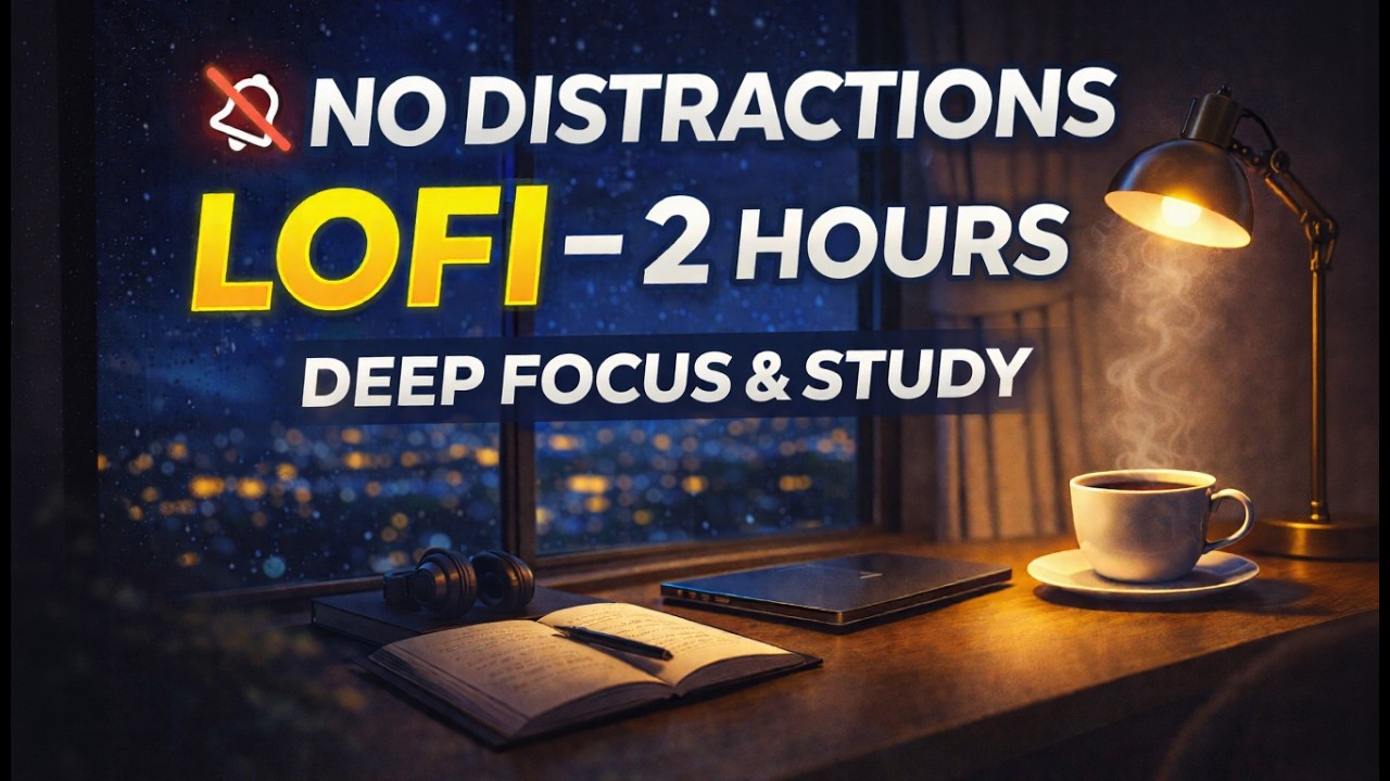 Deep Focus Lofi – 2 Hours Study Music Without Distractions