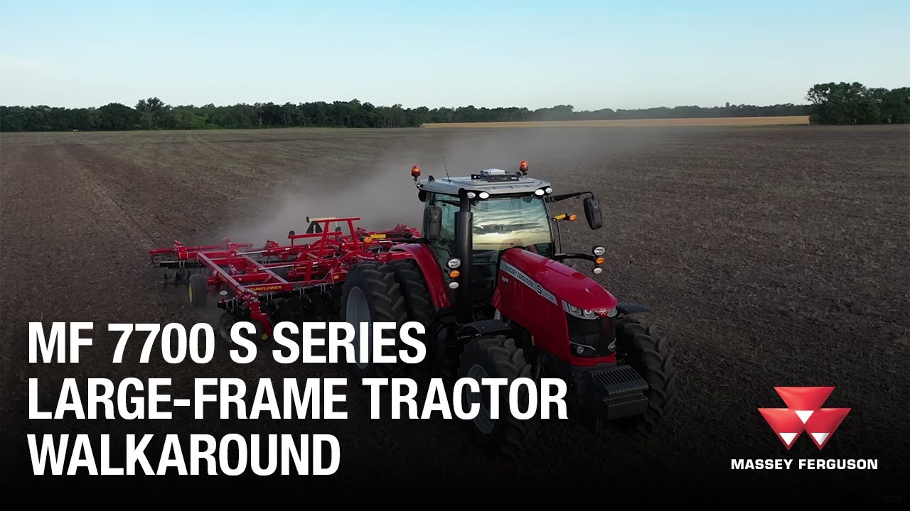 Трактор серии MF 7700 S с большой рамой | Тракторы высокой мощности — от 200 до 405 л.с. | Обзор