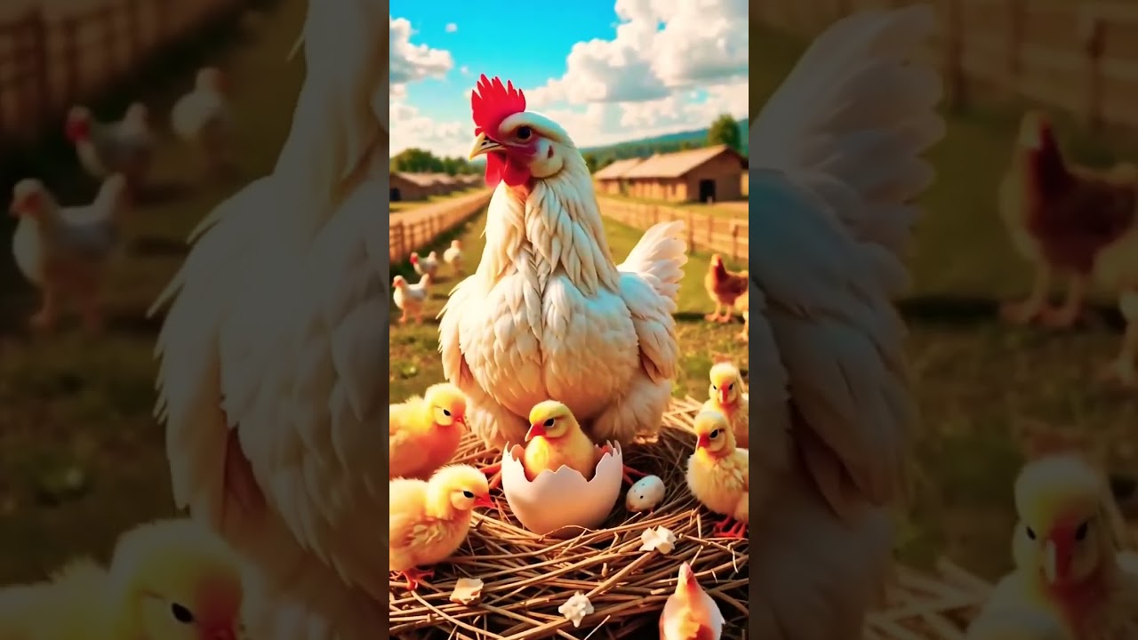 # the Hen Lived in fear of the farmer