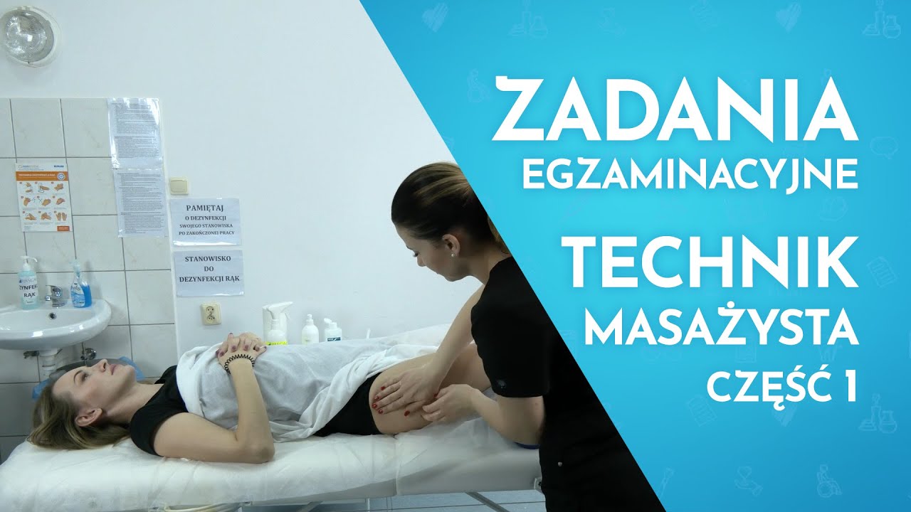 Egzamin Technik Masażysta | Masaż klasyczny pasmo biodrowo-piszczelowe i strona boczna staw kolanowy