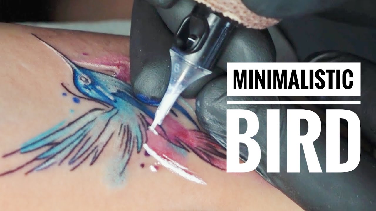 Small Hummingbird Tattoo | 30 minutes of tattooing
