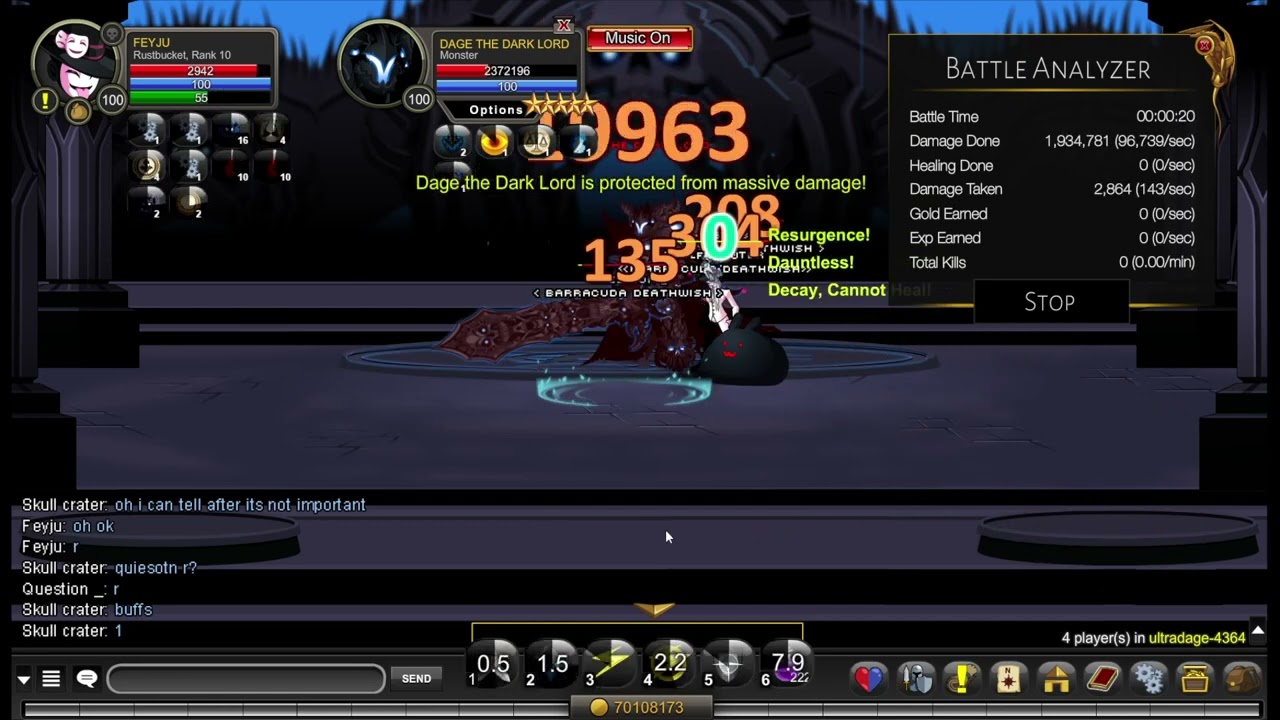 30sec dage (rustbucket, dauntless)