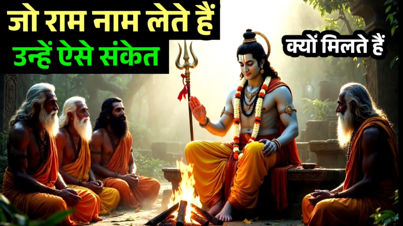 जो राम नाम लेते हैं, उन्हें ऐसे संकेत ज़रूर मिलते हैं | Ram naam jap | Hanuman Vachan #ram #Sort