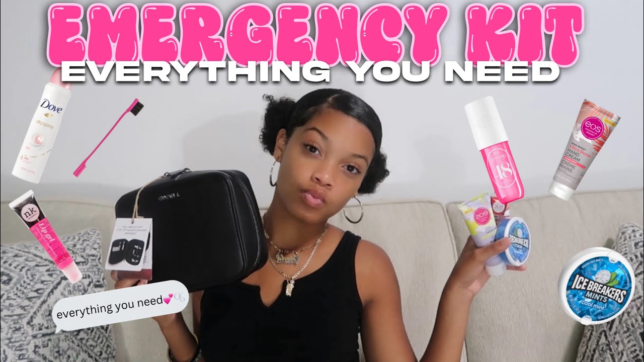 WHATS IN MY BACK TO SCHOOL EMERGENCY KIT | *the best guide*