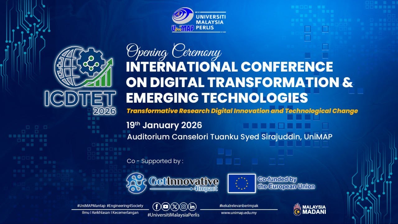 INTERNATIONALCONFERENCE ON DIGITALTRANSFORMATION & EMERGINGTECHNOLOGIES (ICDTET) 2026