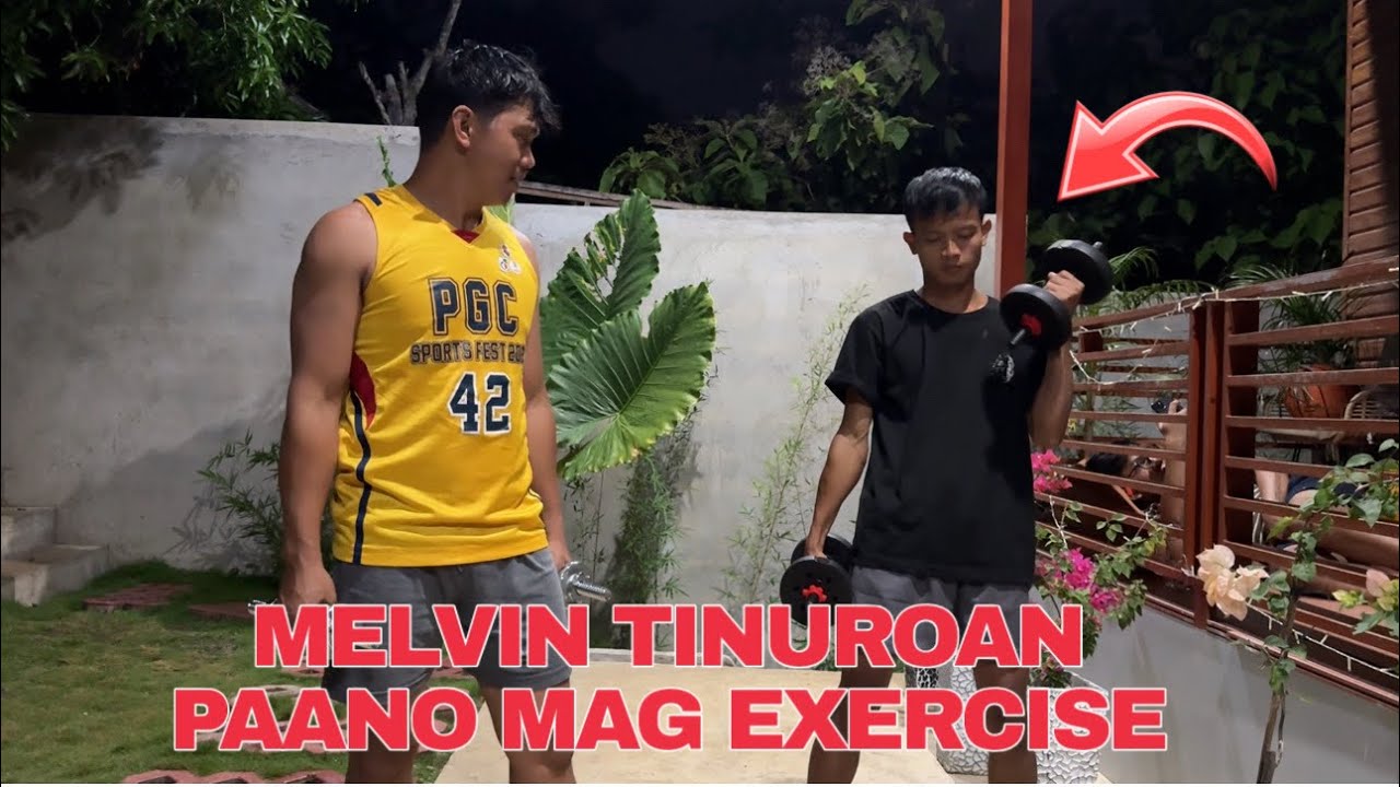 WOW MELVIN NAGPATURO PARA LUMAKI ANG KATAWAN?