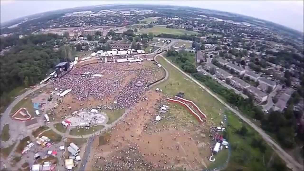 big music fest from above 2014 kitchener