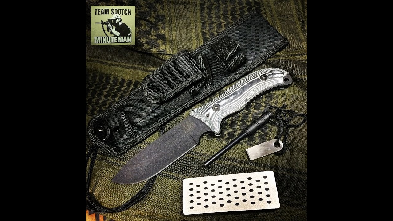 Schrade SCHF36M Survival Knife Review and Field Test