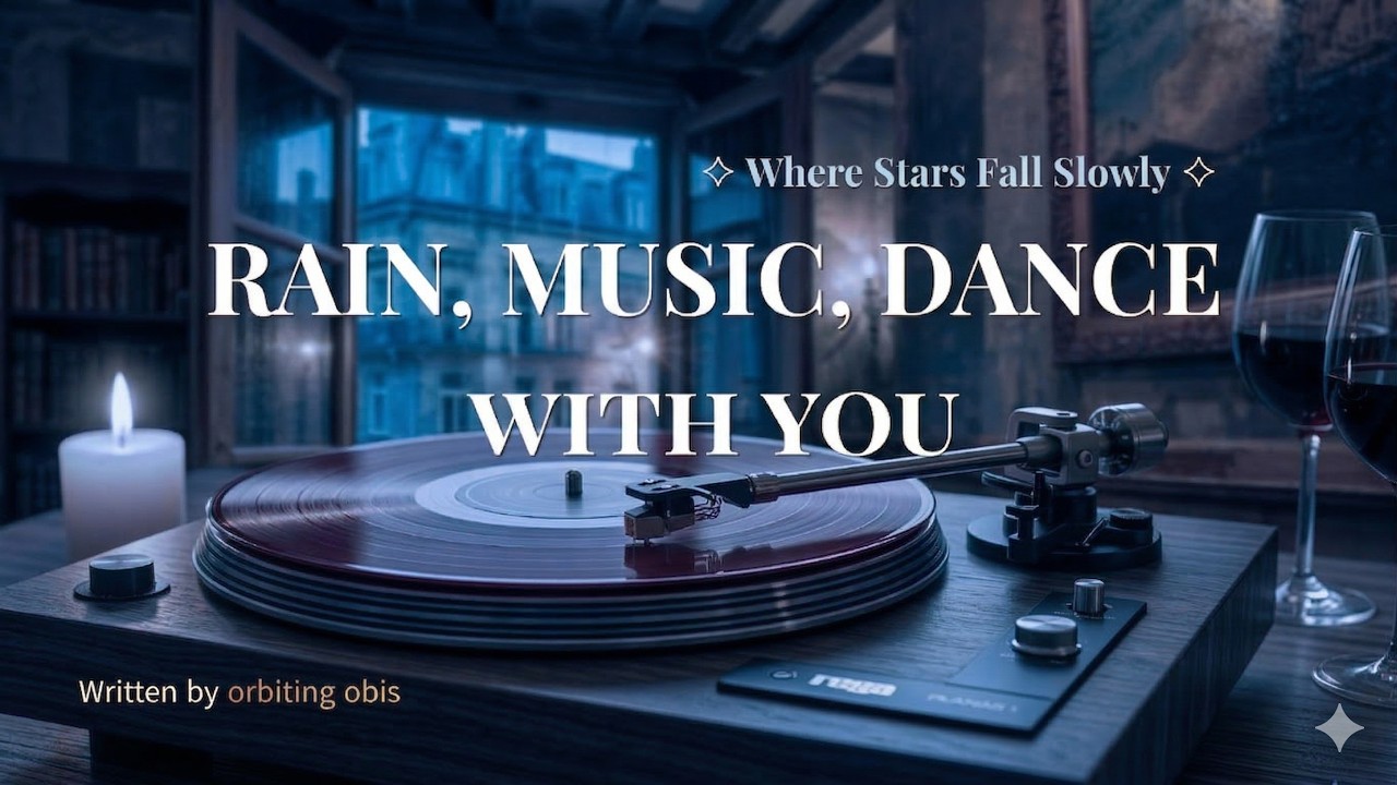 ☔Rain, Music, Dance_with You 🌦️ I 🌠Where Stars Fall Slowly For dreamers, wanderers, and quiet souls.
