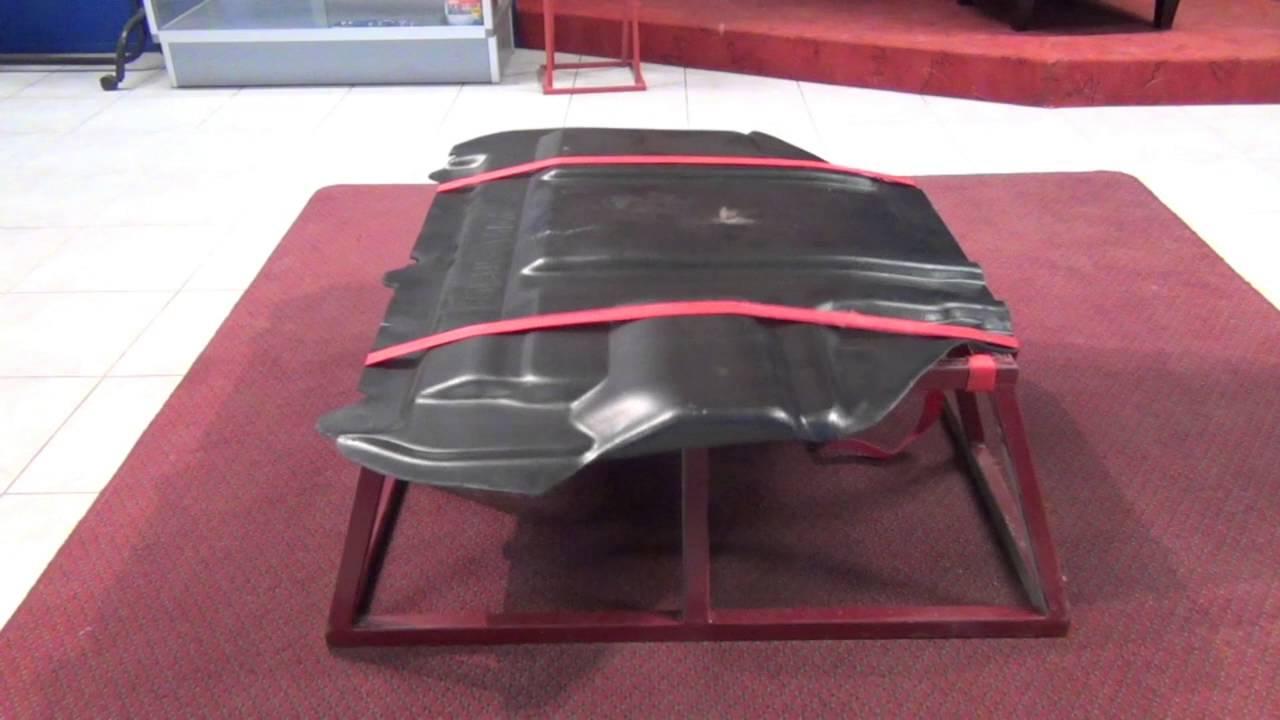 Composite Engine Shield test