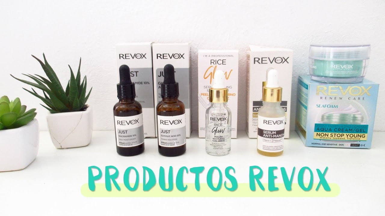 Revox | Mis productos de Cuidado Facial