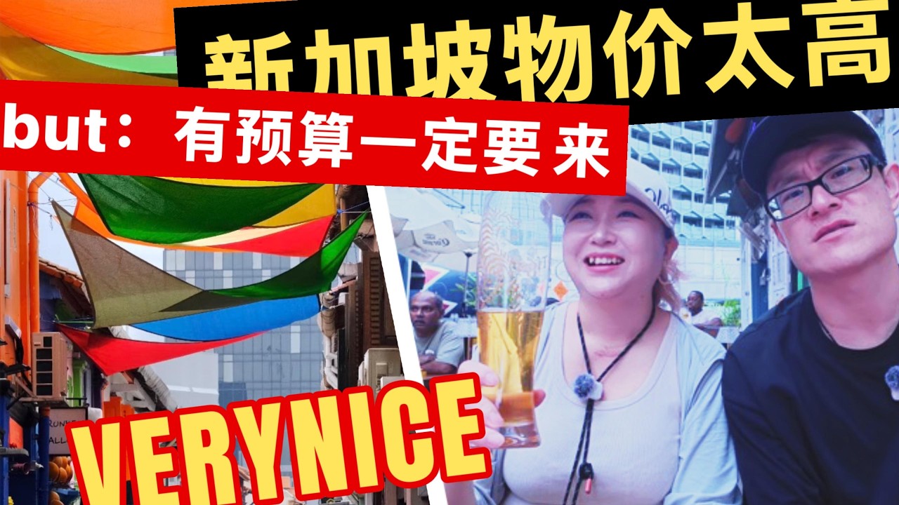 新加坡物价太高｜预算足你就来｜全球最佳旅行国家｜#新加坡#新加坡旅行#新加坡生活#新加坡物价#新加坡华人