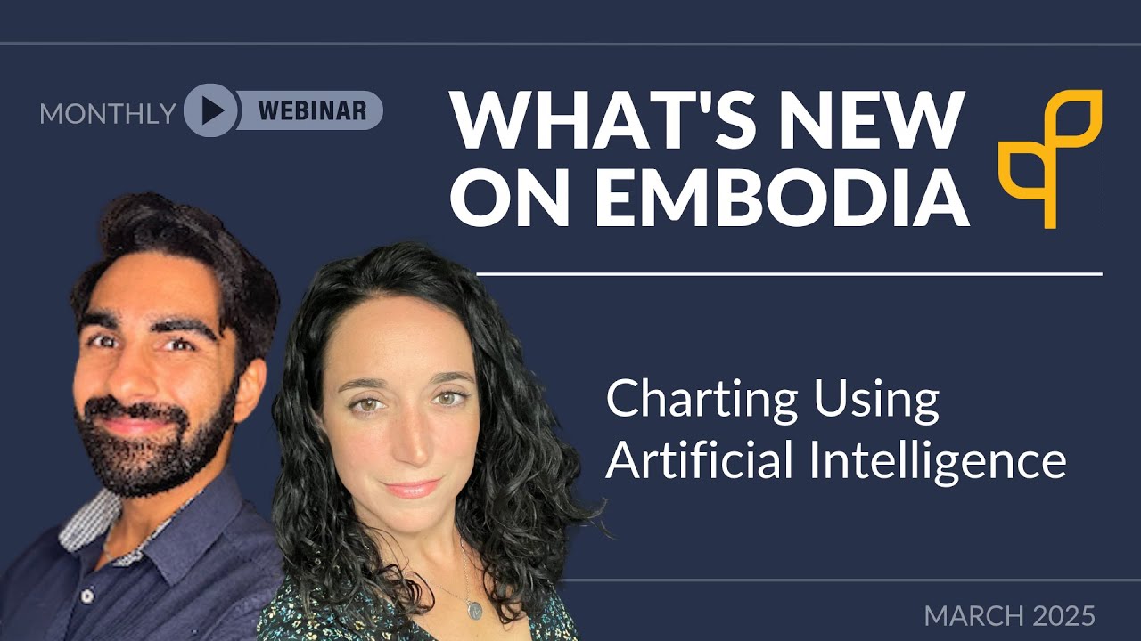 What's New on Embodia - March 2025: Charting using Artificial Intelligence