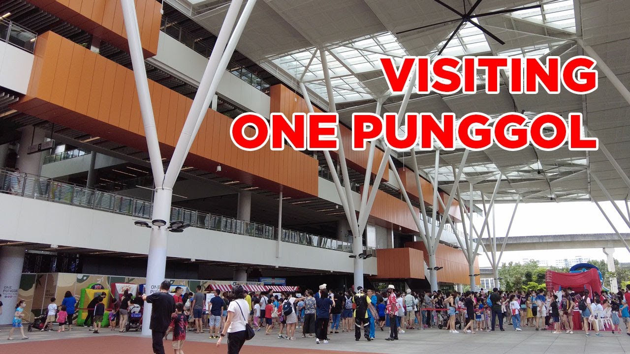 Visiting One Punggol || Walking Singapore