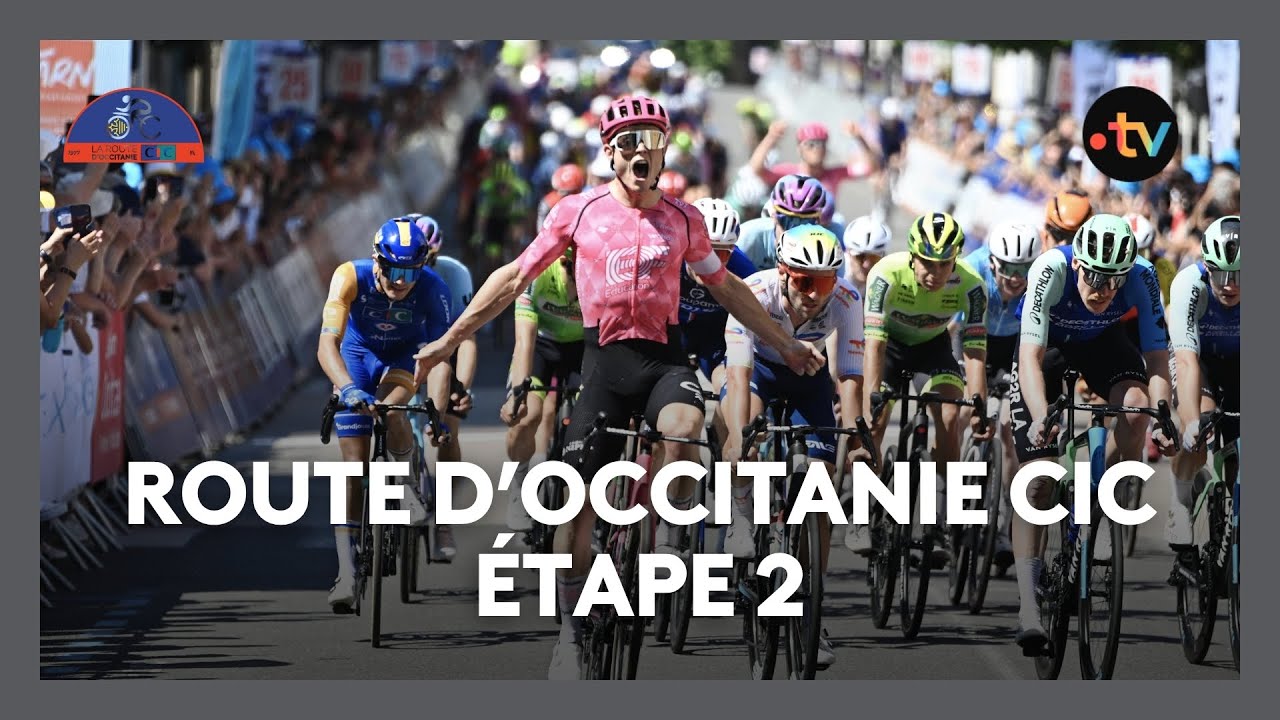 Course cycliste la Route d'Occitanie CIC - Étape 2 - Gignac - Carmaux