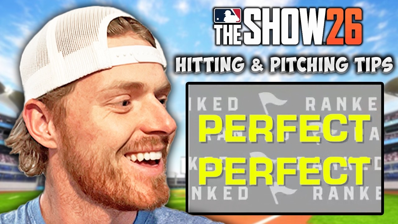 В игре MLB The Show 26 вы получите 6 советов по отбиванию и подаче от лучшего игрока!