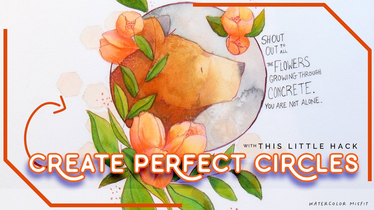 How to Create Perfect Circles and Curves in an Illustration