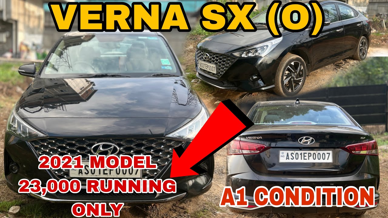 VERNA SX (O) 🚗এখন অনিচো মাত্ৰ 23,000 চলিচে #forsale #thecarzoneguwahati 