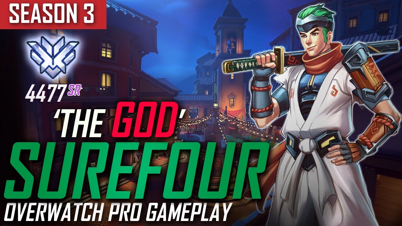 Overwatch ► Tisumi (SUREFOUR)  The GOD  [S3 TOP 500]