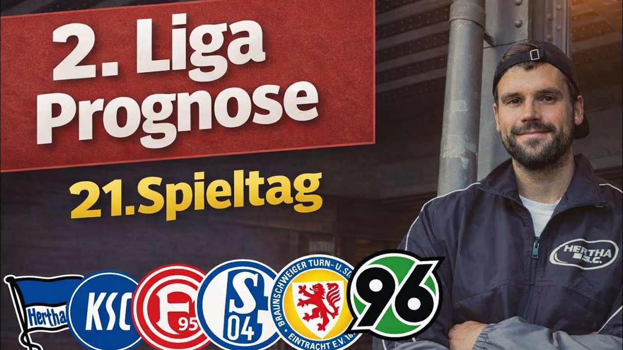 2. LIGA PROGNOSE - 21. Spieltag | SVE vs. Hertha | Schalke vs. Dynamo | H96 vs. Kiel uvm