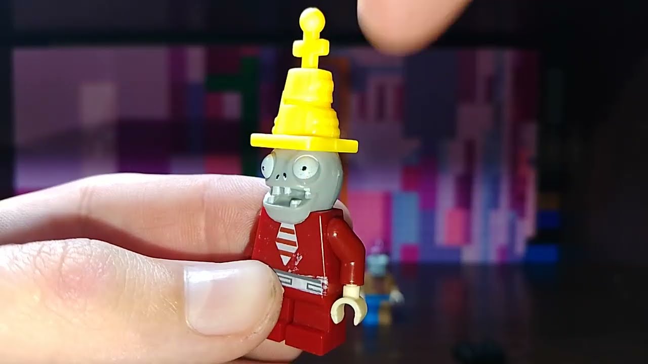 Обзор китайского пака минифигурок LEGO Plants vs Zombies