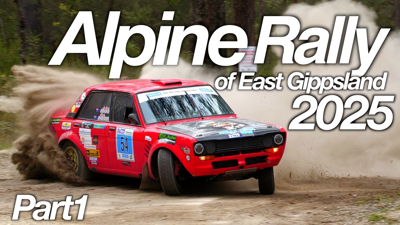 Alpine Rally of East Gippsland 2025 - featuring Australia's top Classic Rallycars