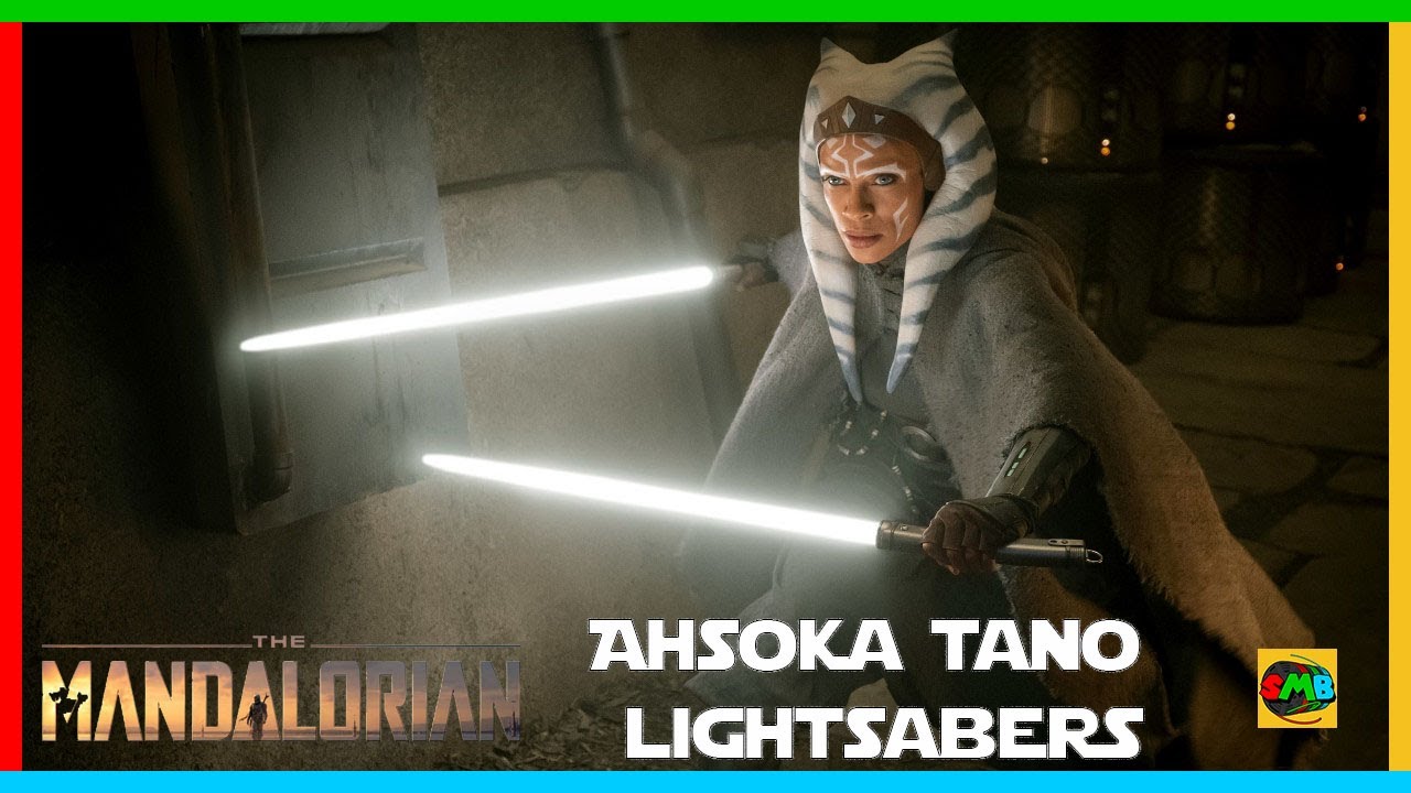 Ahsoka Tano lightsabers | The Mandalorian | 3dprinted
