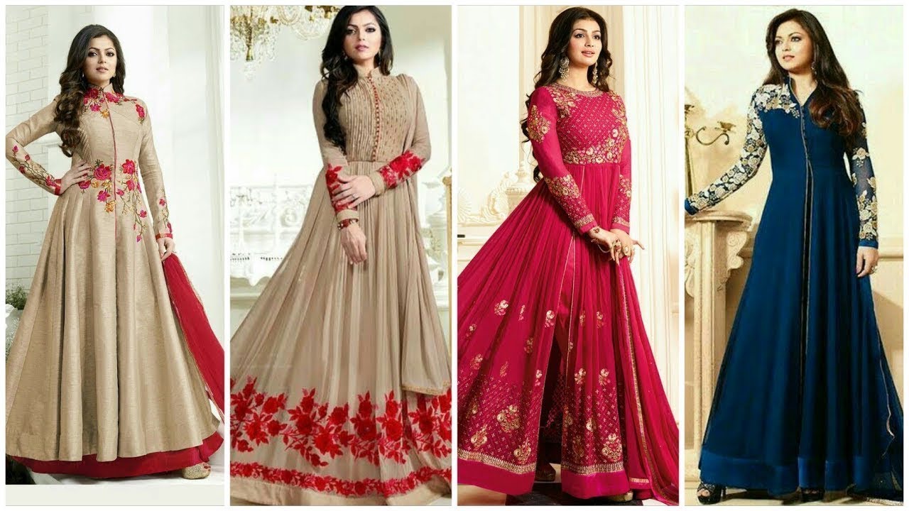WOW !!! One Piece Dress Picture __ Long Gown Design __Latest Fancy Kurta _ Kurti Design