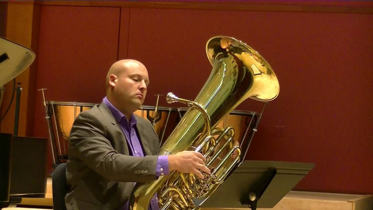 Urlicht from Gustav Mahler's Symphony No. 2, played by Dr. Aaron Tindall, tuba