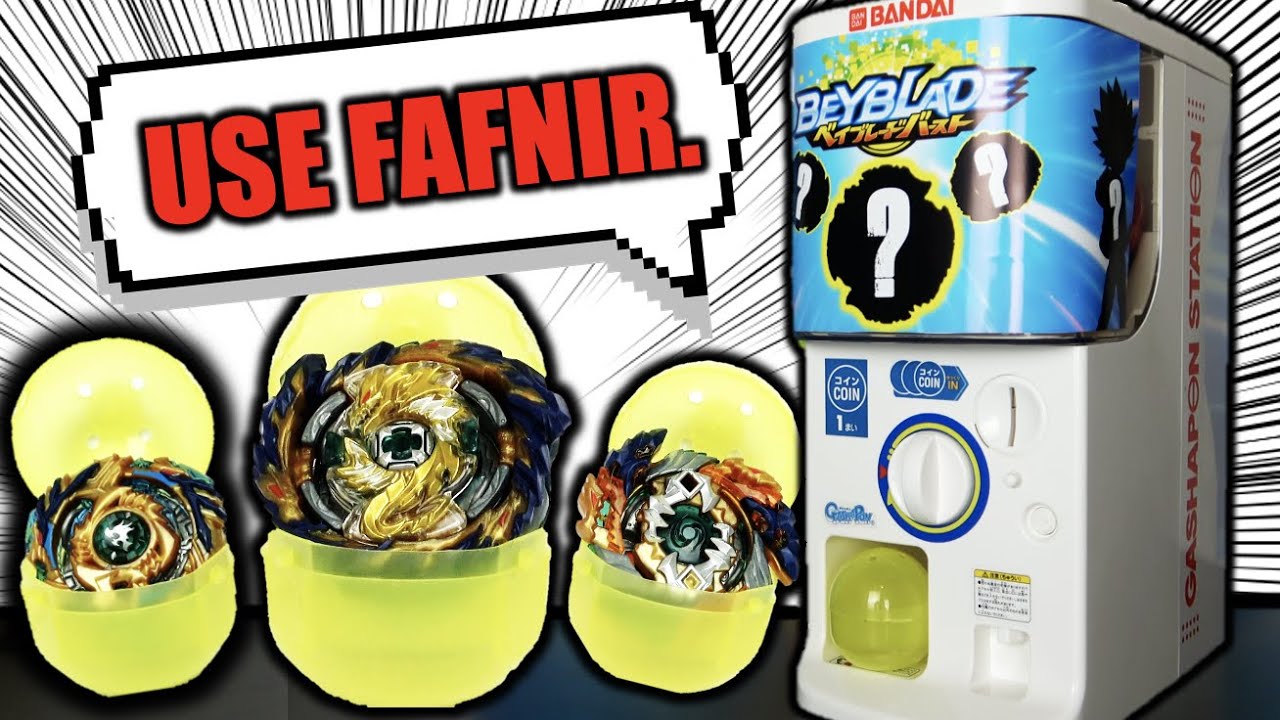 MACHINE DECIDES WHAT BEYBLADE I USE!