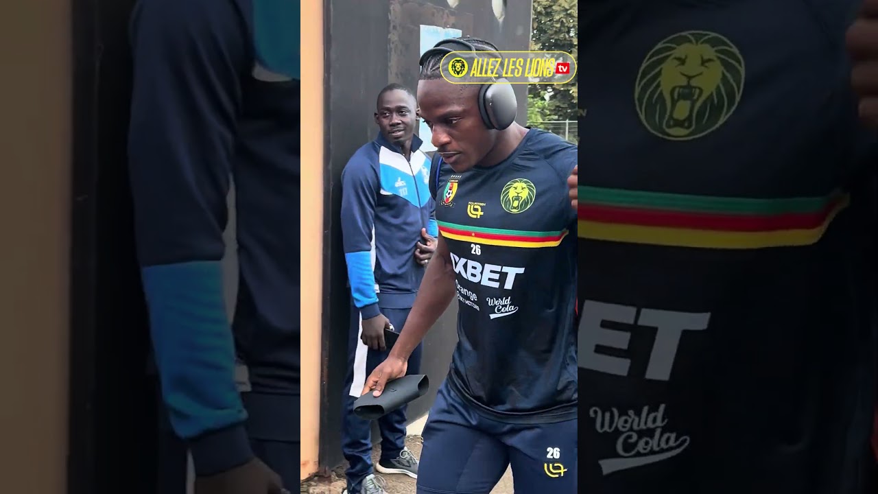 Les Lions indomptables pr&eacute;parent sereinement leur match &agrave; l&rsquo;Annexe 1 du stade Omnisports