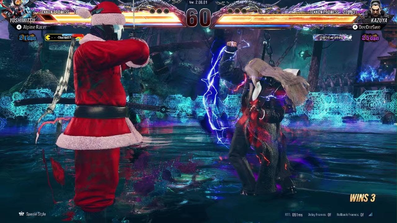 Because fu Santa that's why TEKKEN8