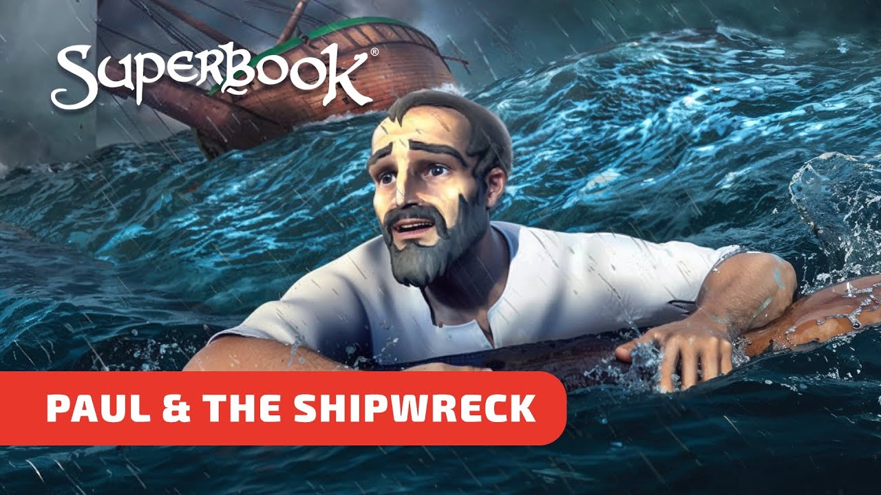 Superbook - Paul and The Shipwreck - Season 2 Episode 7 - Full Episode (Official HD Version)